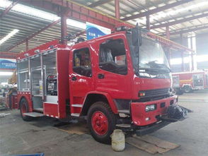 重慶德國曼5噸水罐消防車 集成高效滅火與高空作業(yè)的多功能應急救援利器